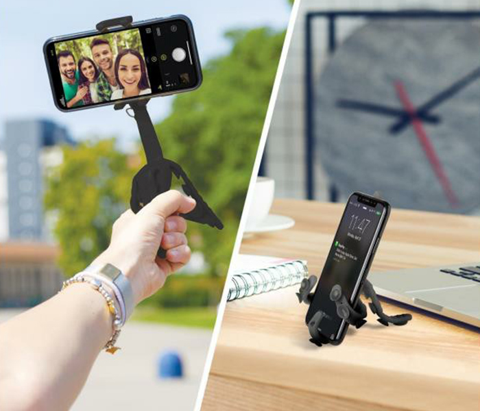 Celly SQUIDDYBK Smartphone & Camera Flexible Holder - Black - Zoom Image 3