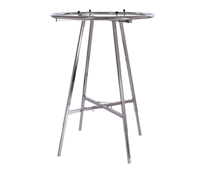 Delcasa DC1258 Round Rack - Silver - Zoom Image 2