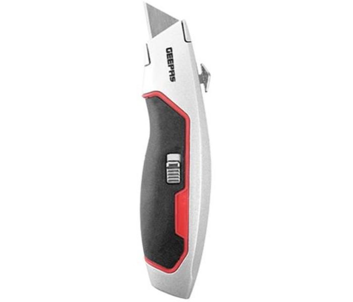 Geepas GT59042 Quick Change Utility Knife Black, Red - Zoom Image