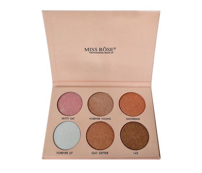 Miss Rose 7003-037N2 Blush Glow Kit Set Of 6 Colours - Zoom Image