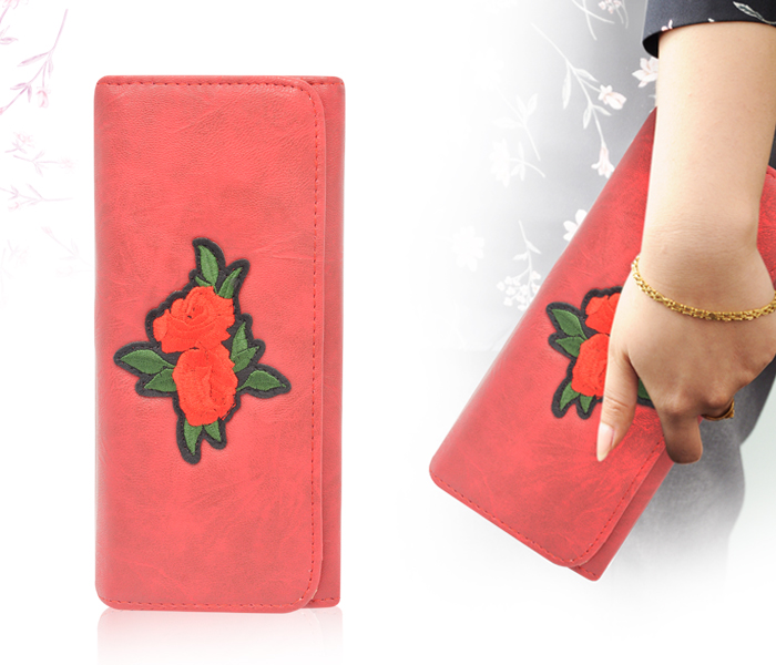 Womens Fashion Leather Wallet BH4211 - Red - Zoom Image 1