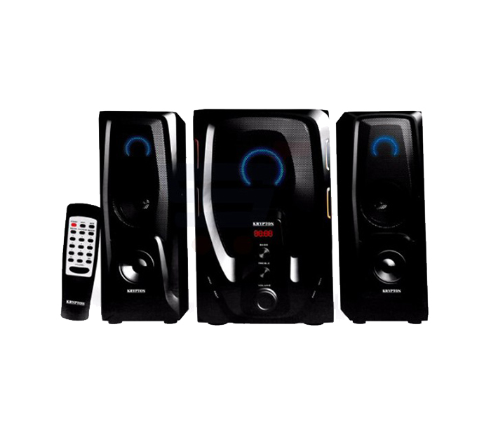 Krypton KNMS5038 2.1 Channel Multimedia Speaker - Black - Zoom Image 1