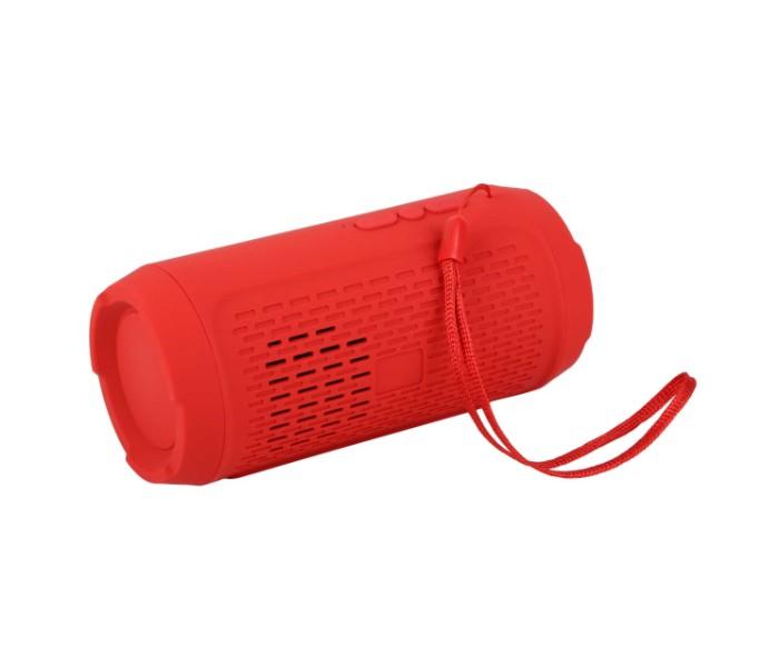 FD1 Fashionable Portable Wireless Bluetooth Speaker with Micro SD, Flash Drive - Red - Zoom Image 1