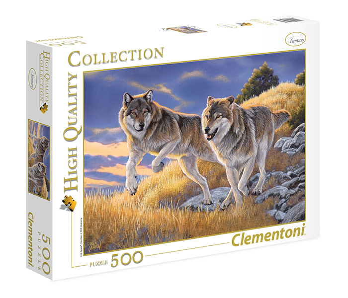 Clementoni 35033 High Quality Collection The Wolves Adult Puzzle - 500 Pieces - Zoom Image 2