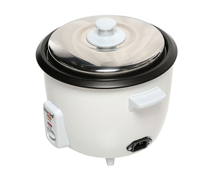 Nushi NS-5001 1 Litre Rice Cooker - White - Zoom Image 2