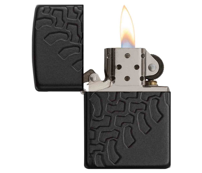 Zippo 28966 Tire Tread Lighter Black - Zoom Image 1