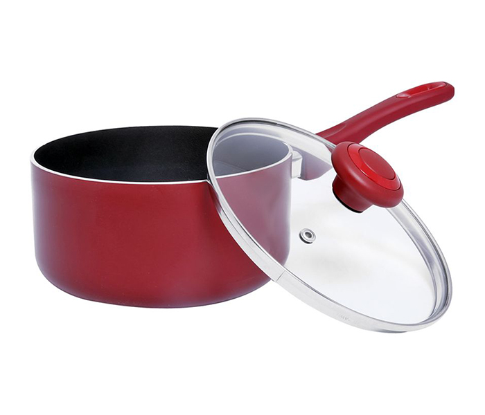 Prestige PR21511 1.4L Classique Pro Covered Saucepan - Red - Zoom Image 2