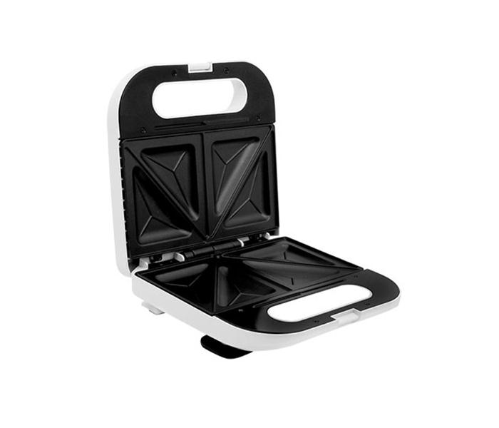 Geepas GS672 2 Slice Non Stick Sandwich Toaster - Black & White - Zoom Image 2