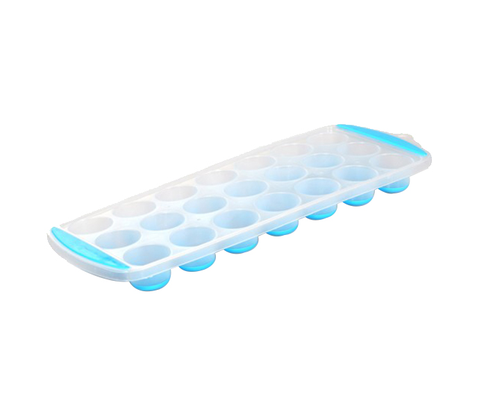 Delcasa DC1292 Ice Tray - Blue & Clear - Zoom Image