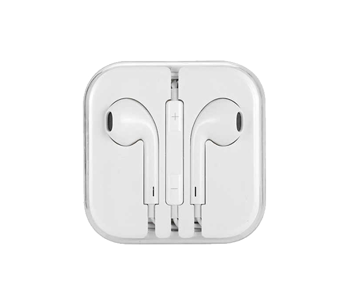 WK RW-L01 Wired Earphone - White - Zoom Image