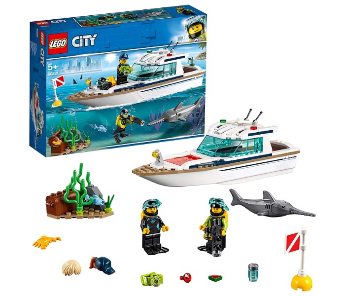 Lego City 60221 Diving Yacht Assorted - Zoom Image 1