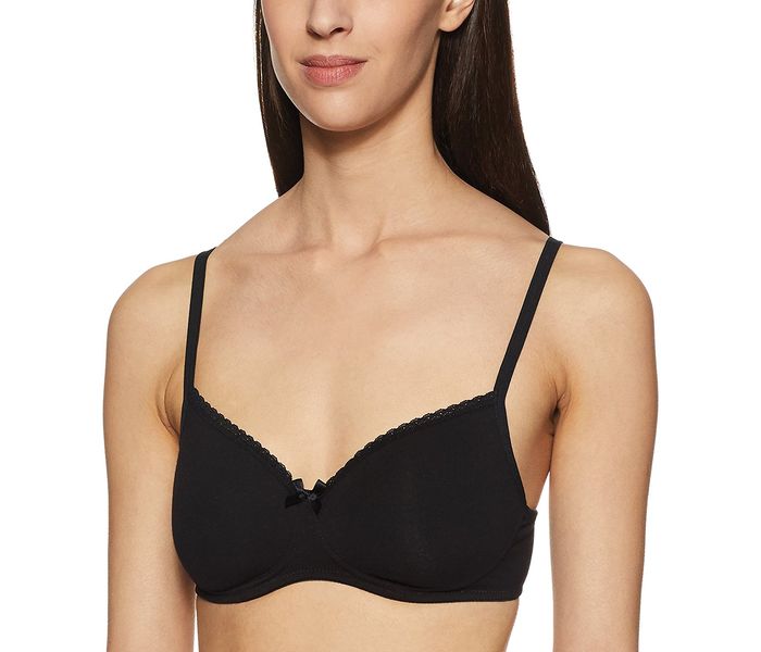 Jockey 1723-0105 Essence Soft Cup Padded Bra, Black/36B - Zoom Image