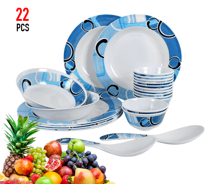 Royal Mark RY22 Melamine Dinner Set - 22 Piece  - Zoom Image