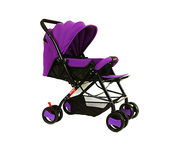 Baby Plus BP7732 Baby Stroller - Purple - Zoom Image 2