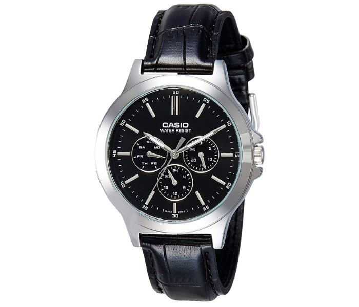 Casio MTP-V300L-1ADF Mens Analog Watch Black - Zoom Image 3