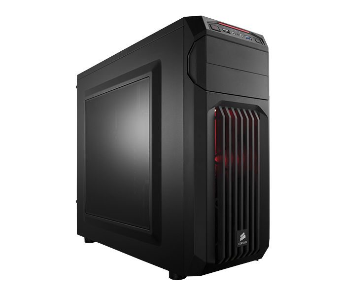 Corsair COR-GC-SPEC01-REDLED Carbide Series SPEC-01 Red LED Mid-Tower Gaming Case - Black - Zoom Image 7