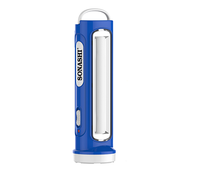 Sonashi SPLT-108 2-In-1 Rechargeable LED Torch with Lamp - Blue - Zoom Image 4