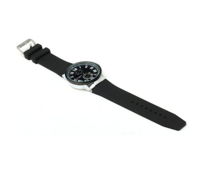 Curren 8160 Quartz Analog Watch For Men Black - Zoom Image 1