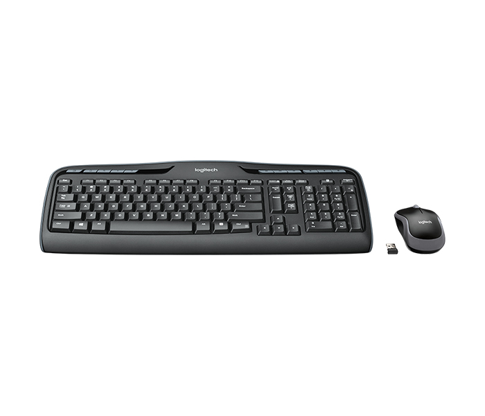 Logitech 920-003983 MK330 Combo Wireless Keyboard & Mouse - Arabic, Black - Zoom Image 3