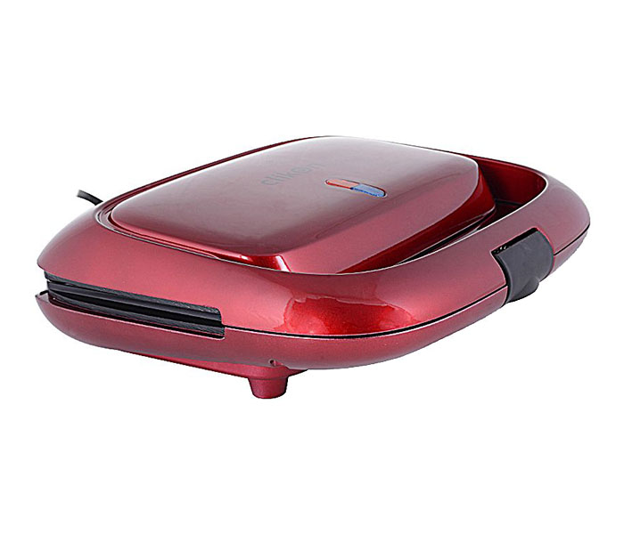 Clikon CK2403 2 Slice Sandwich Maker - Red - Zoom Image 1