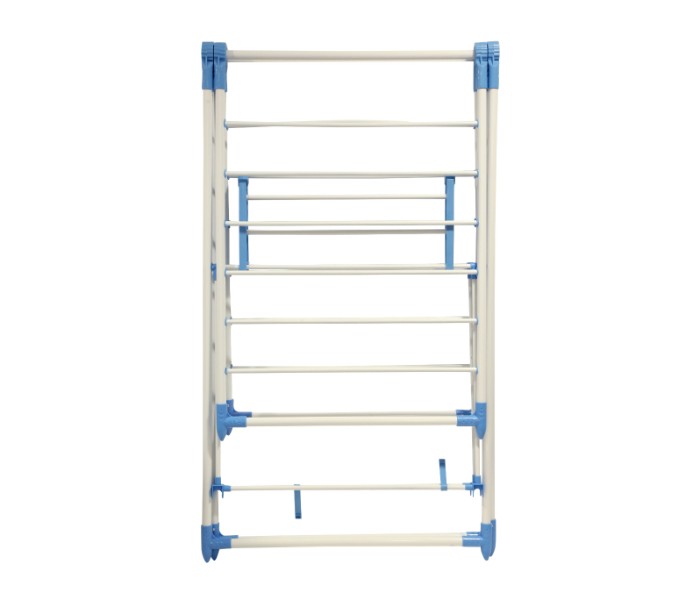 Heavy Stainless Steel Cloth Dryer Rack 31948 White and Blue - Zoom Image 1