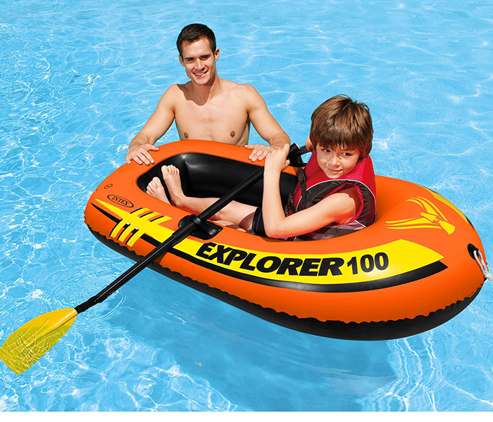 Intex ZX-58329 Explorer 100 Swim Boat - Zoom Image 1