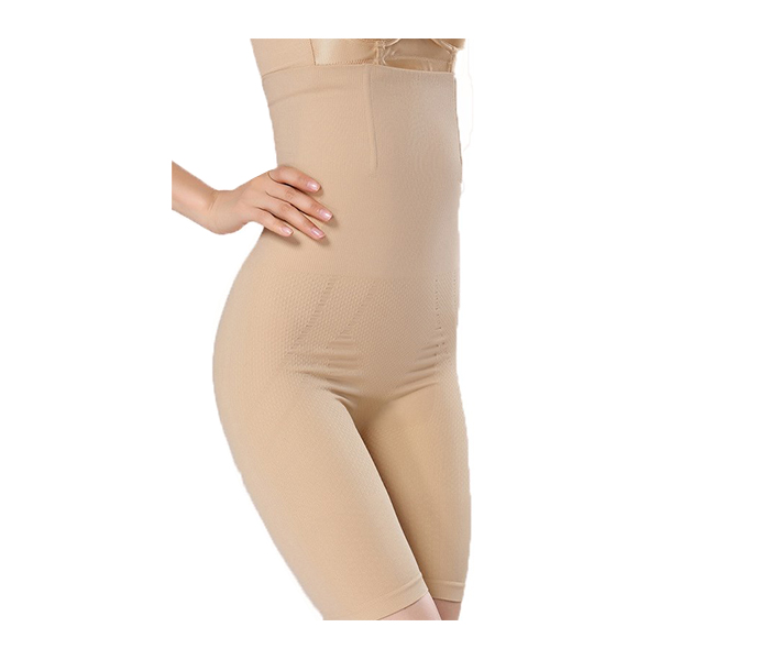 Taqdeer 8819 High Waist Body Shaper Panties - Beige - XXXL - Zoom Image 2