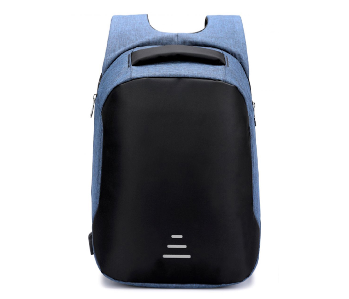 Dasfour AR-096-2 Anti-theft Backpack  Laptop With USB Charge 16 Inches - Blue - Zoom Image 6