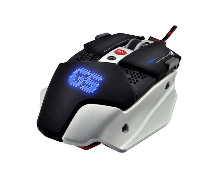 Dragon War G5 Warlord 4000 DPI Gaming Mouse with Macro - Black - Zoom Image 1