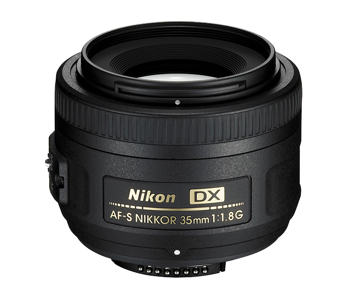 Nikon AF-S DX Nikkor 35mm f/1.8G Lens for Nikon DSLR Cameras - Black - Zoom Image 1