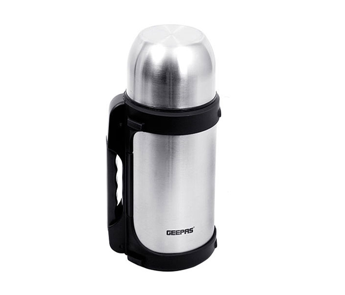 Geepas GSVB4111 1.5 Litre Stainless Steel Inner Vacuum Flask, Silver - Zoom Image 2