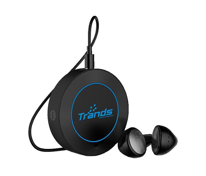 Trands TR-BT2185-BU 2-in-1 NFC Bluetooth Headset - Blue - Zoom Image 2