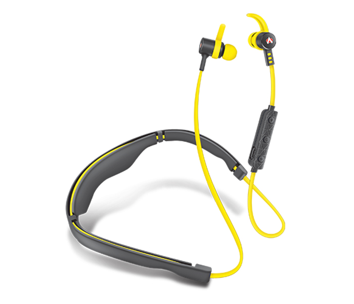 Audionic A-450 Airbeats Bluetooth Neck Band - Yellow - Zoom Image 1