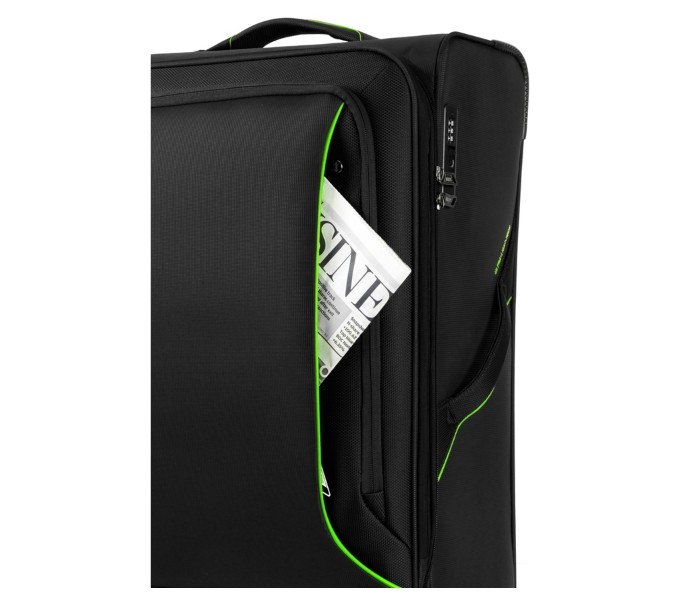 American Tourister GAT104LUG03048 Applite 3.0S 71Cm Black and Green - Zoom Image 1