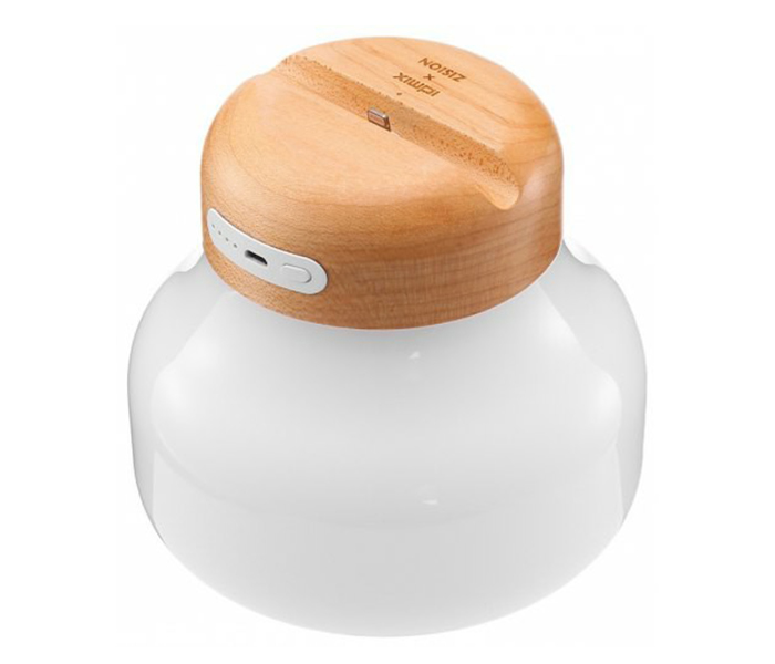 Idmix DS5000 Mushroom LED Lamp with 5000mAh Power Bank - White - Zoom Image 1