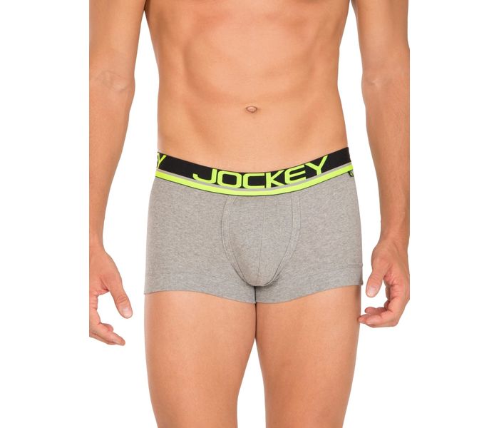 Jockey FP03-0105 Pop Colour Modern Trunk, Grey Melange/XL - Zoom Image