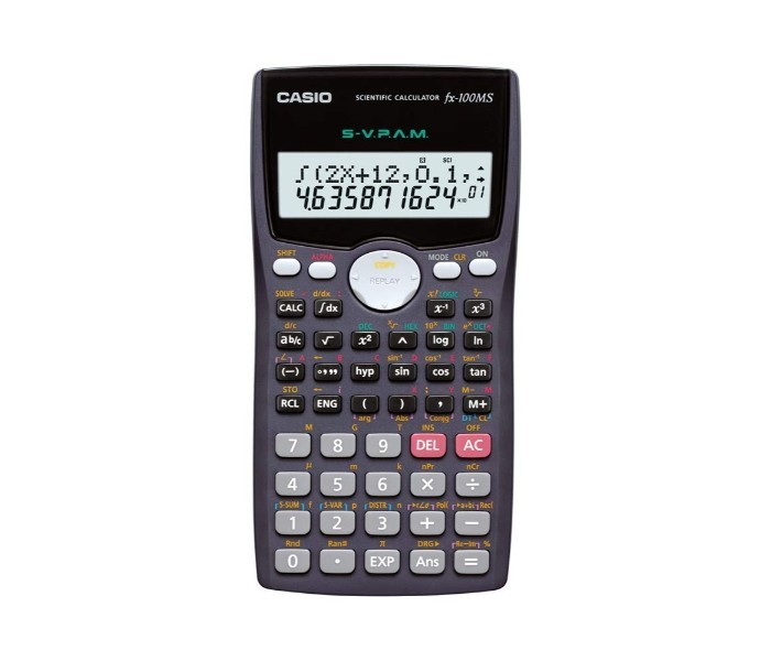 Casio FX-100MS Scientific Calculator Black - Zoom Image