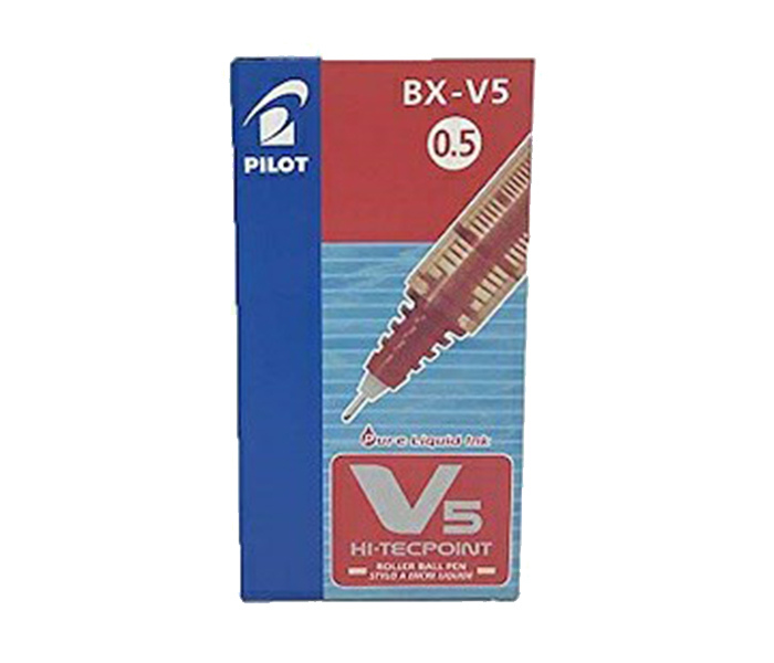 Pilot BX-V5 Hi Tecpoint Rollerball Pen - Red, Pack of 12 - Zoom Image 3