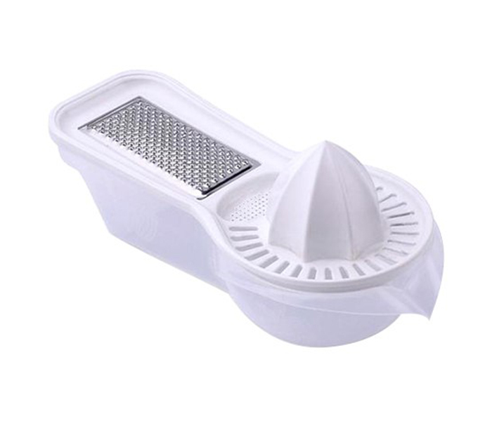 SC131 2-in-1 Plastic Manual Squeezer Juicer & Grater - Zoom Image 5