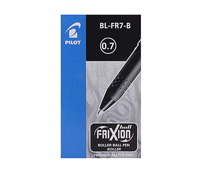 Pilot BL-FR7-B Frixion Erasable Ball Pen - Black, Pack of 12 - Zoom Image 5