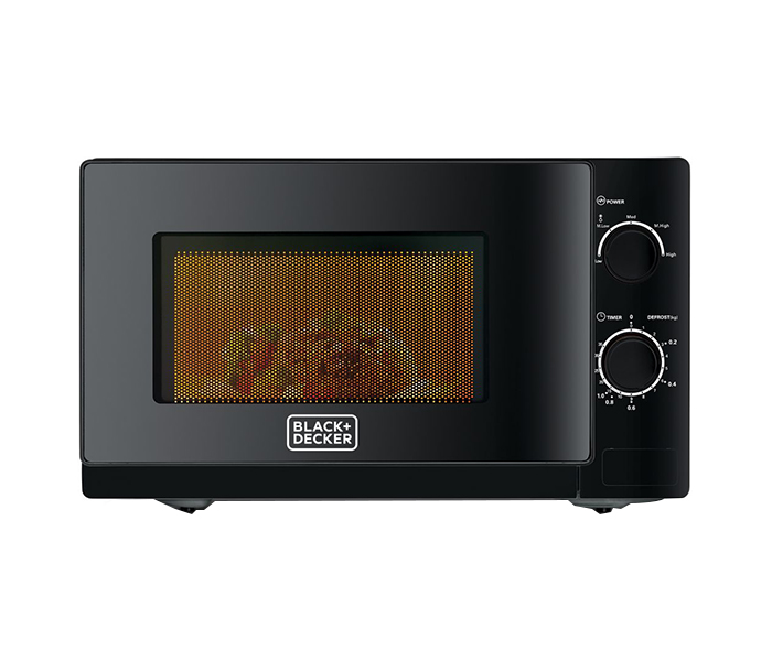 Black and Decker MZ2020P-B5 20 Litre Microwave Oven - Black - Zoom Image 3