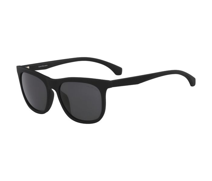 Calvin Klein CKJ818S 002 Wayfarer Black Frame & Grey Mirrored Sunglasses for Unisex - Zoom Image