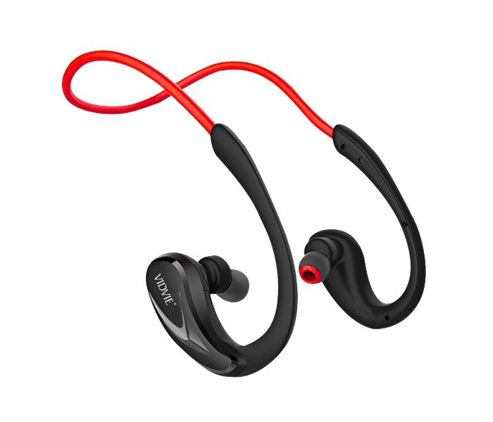 Vidvie BT-809 Wireless Smart Sport Bluetooth Headset - Red - Zoom Image 1