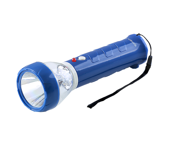 Epsilon ENFL112 Rechargeable LED Plastic Torch with Lamp - Blue - Zoom Image 3