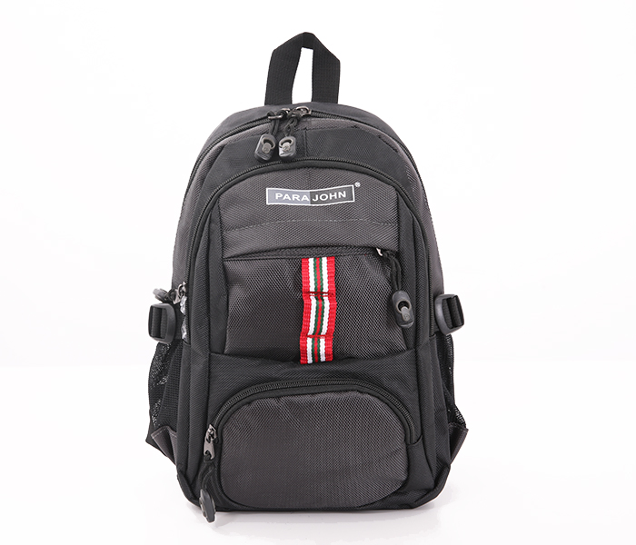 Para John PJSB6015A14 14-inch School Backpack - Dark Grey - Zoom Image