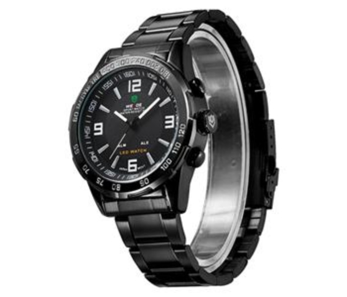 Weide WH 1009MB Mens Analog Watch Black and White - Zoom Image 1