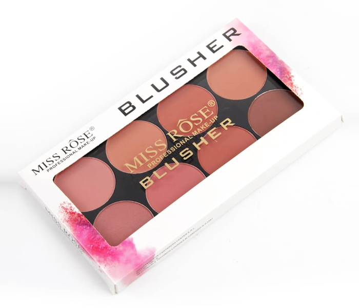 Miss Rose 7004-076N 8-Colors Blusher - Zoom Image 3