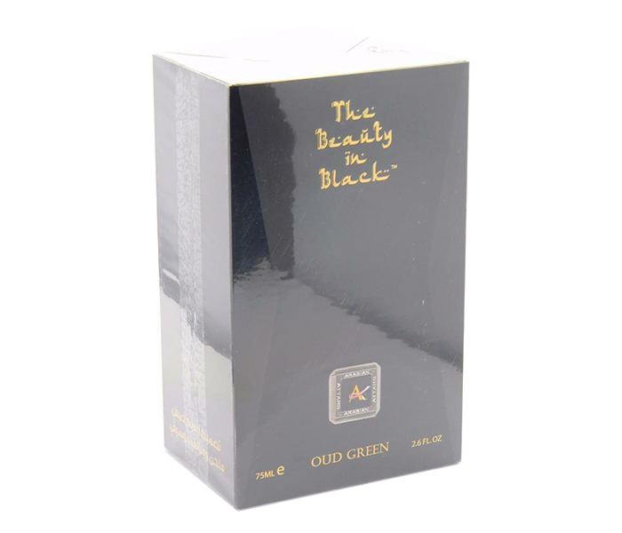 Arabian Attars 75ml The Beauty In Black Oud Green Eau De Parfum Spray for Unisex - Zoom Image