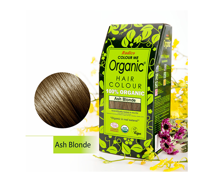 RADICO Colour Me Organic Hair Colour - Ash Blonde - Zoom Image 1