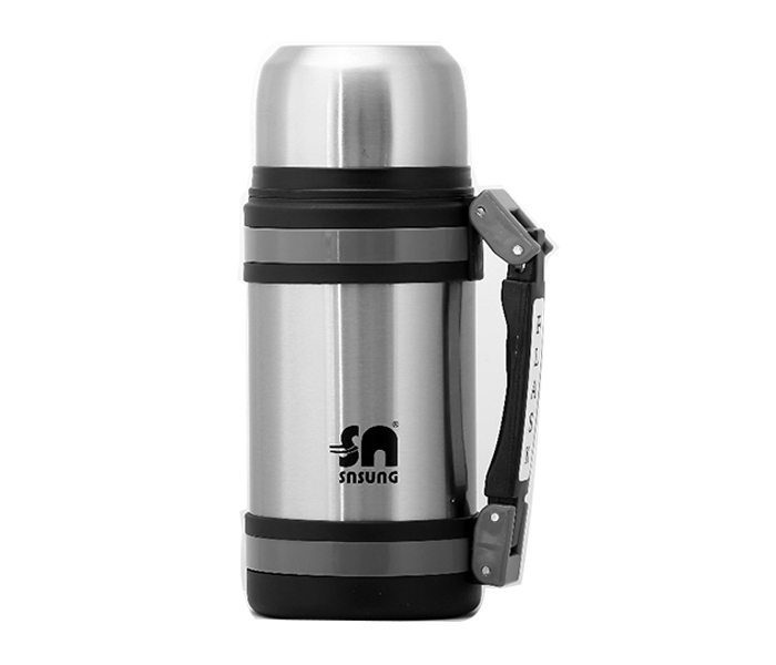 Epsilon EN4644 1.5 Litre Stainless Steel Flask - Silver - Zoom Image